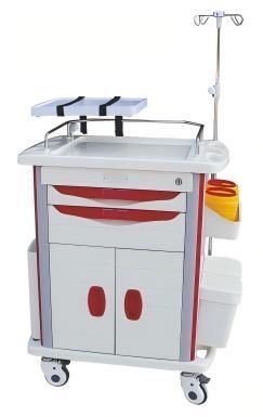 急救推车 - FY-ET750-02H - Jiangsu Fuyou Medical - 医院用 / 不锈钢 / 塑料