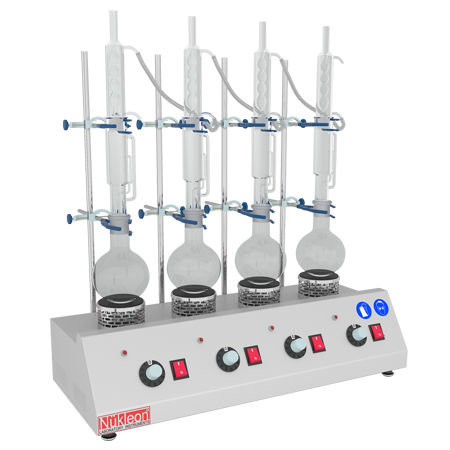 实验室索氏提取器 - Nükleon laboratory Equipments - 手动
