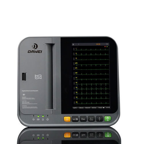 12通道心电图仪 - DE12 - Dawei Medical - 休息用 / 数字 / 带打印机