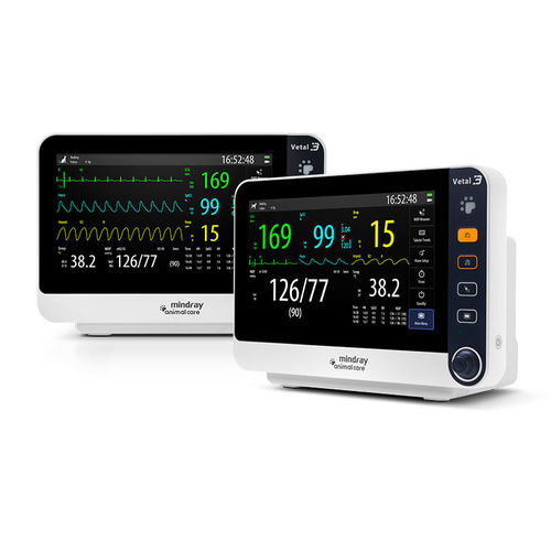 台面式多参数监护仪 - Vetal 3 - Shenzhen Mindray Animal Medical Technology Co., Ltd. - ECG / RESP / SpO2