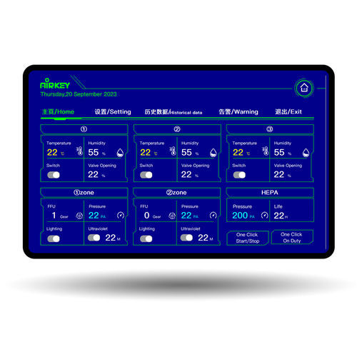温度控制设备 - Airkey Envirotech Co., Ltd. - 湿度 / 监控 / 触摸屏