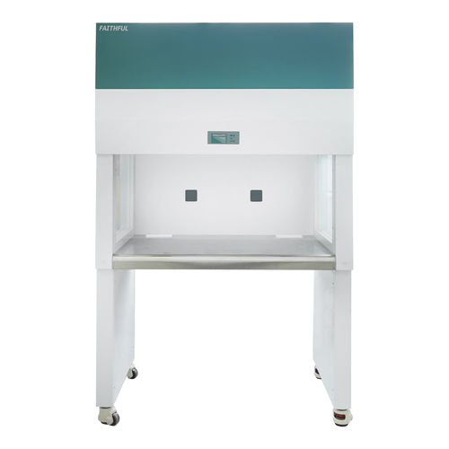 实验室通风室 - CJ series - Huanghua Faithful Instrument Co., Ltd. - 带滑轮 / HEPA / 垂直层流