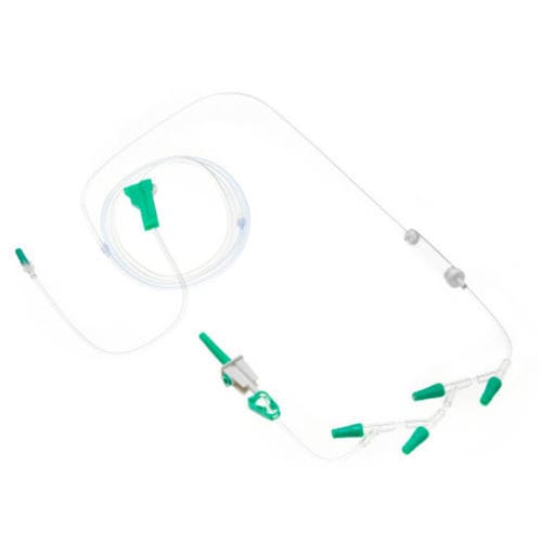 4通输液延长管 - BQ190013 - BQ+ Medical - LUER®-lock / 儿科