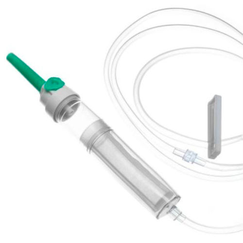 输血器 - BL190038 - BQ+ Medical - 聚氯乙烯 / 带Y型连接器 / 配有不含乳胶的部件