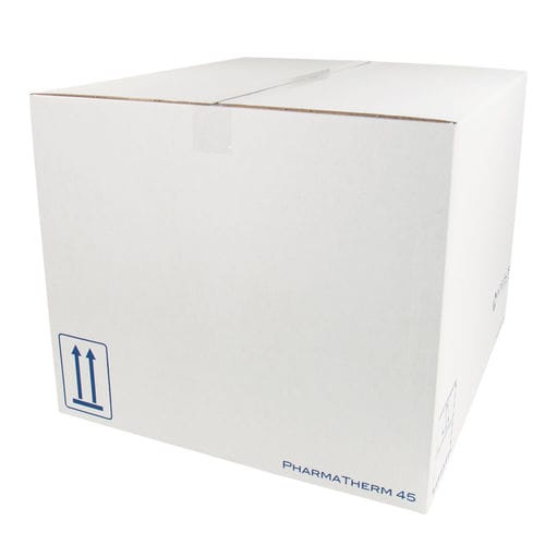 药品包装盒子 - PharmaTherm 45 - DGP Intelsius GmbH - 纸质 / 温度可控式用于血液科产品