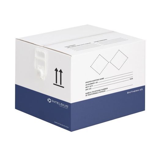 药品包装盒子 - BioTherm 45 DI - DGP Intelsius GmbH - 生物样本 / 运输 / 纸质