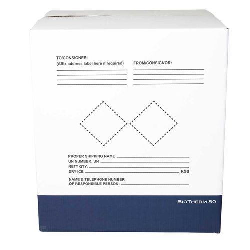 药品包装盒子 - PHARMATHERM 80 - DGP Intelsius GmbH - 用于生物制品 / 生物样本 / 运输