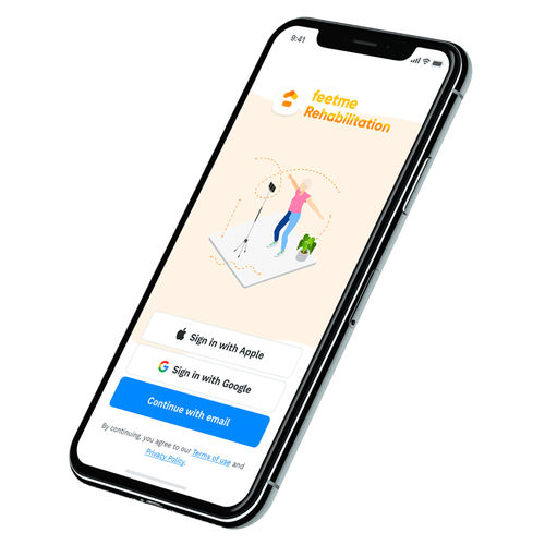 评估安卓应用程序 - FeetMe® Rehabilitation - Feetme - 报告 / 用于评估方法 / 用于体位评估