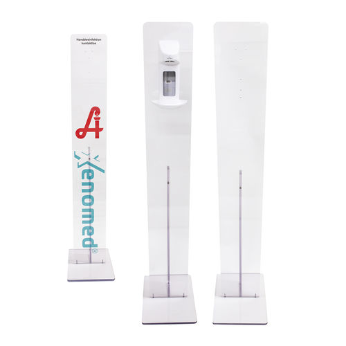 消毒洗手液分配器 / 落地式 - SD100 series - EURANEG GmbH - 手动操作