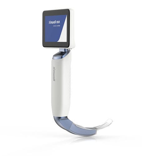 儿科电子喉镜 - XY-204-A1  - Ningbo Xinwell Medical Technology - 带视频显示器 / 带刀头
