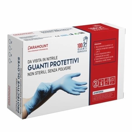 腈类手套 - Italia Paramount Strategies - 体检 / 无粉 / L