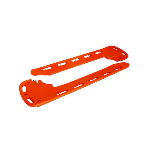 塑料背板担架 - YHR-CS4 - Zhangjiagang Herui Medical Equipment Co., Ltd. - 带头部固定器