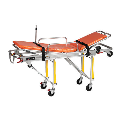 救护车担架车 - YHR-A3 - Zhangjiagang Herui Medical Equipment Co., Ltd. - 手动 / 折叠 / 可调高度