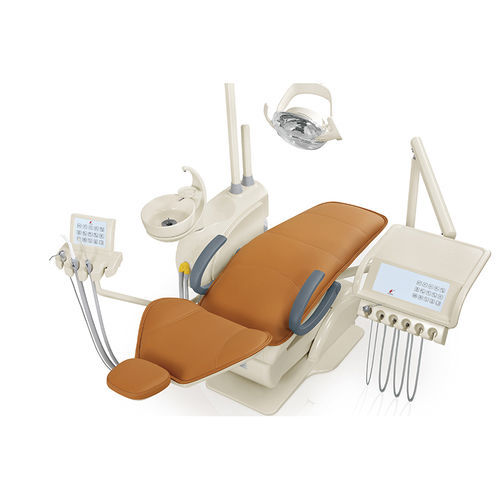 带电动椅牙科治疗设备 - HY-E60 - Foshan Haiyue Medical Equipment Co., Ltd. - 带卫生系统 / 带口腔内摄像机 / 带器械架