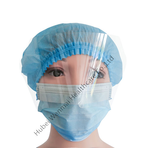 聚丙烯手术口罩 - WM-FM03 - Hubei Wenmai Healthcare - 带挡风镜 / 成人 / 50个每盒