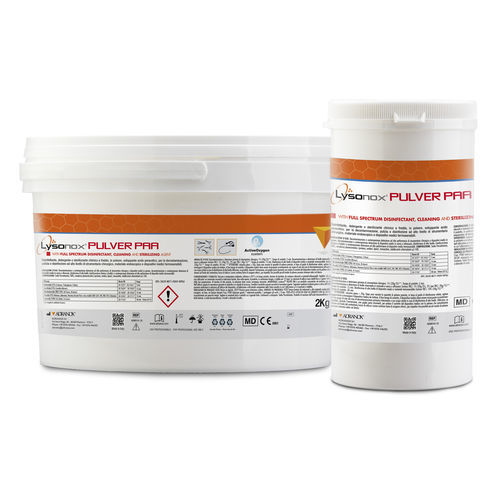 粉末抗菌剂 - Lysonox® Pulver PAA - ADRANOX - 用于医疗器械 / 酶基