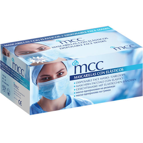 IIR型手术口罩 - MCC Disposables - 成人 / 50个每盒 / 黑色