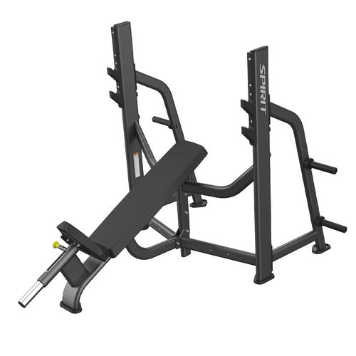 倾斜哑铃凳 - SP-7515 - SPIRIT Fitness - 带哑铃架