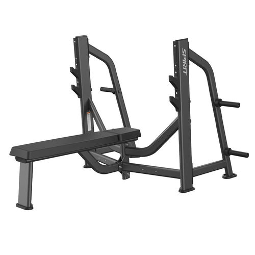 扁平哑铃凳 - SP-7514 - SPIRIT Fitness - 带哑铃架