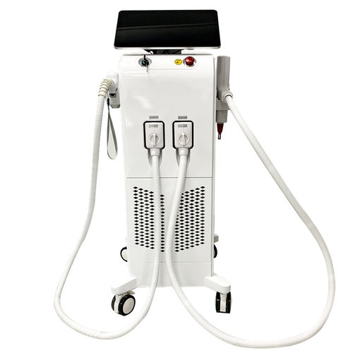 色素病变激光仪 - V17-2in1-ND YAG+808nm diode laser  - ShanDong EXFU Lasers Technology - 用于处理疤痕 / 用于脱毛 / 用于去除纹身