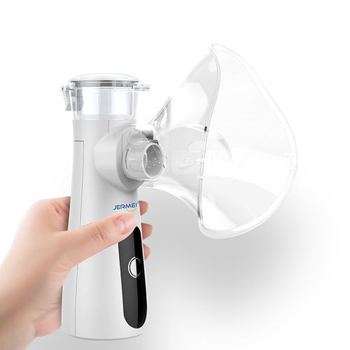 振动筛孔雾化器 - JM-06801B - Shenzhen Jermei Medical Device Technology Co., Ltd - 通用 / 手持式 / 带面具