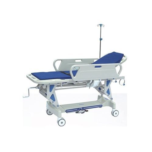 病人转移担架车 - TF002 - Foshan Medco Medical equipment Co., Ltd. - 手动 / 可调高度 / 椅背可调