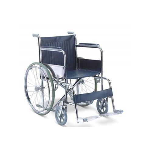 手推轮椅 - W002 - Foshan Medco Medical equipment Co., Ltd. - 户外 / 带脚托 / 钢框架