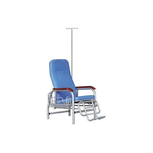 带扶手椅子 - IC117 - Foshan Medco Medical equipment Co., Ltd. - 带高椅背 / 带脚凳