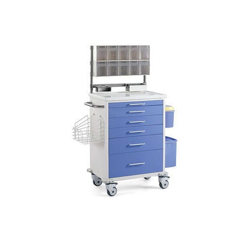 医用手推车 - T016 - Foshan Medco Medical equipment Co., Ltd. - 用于医疗器械 / 护理 / 垃圾桶