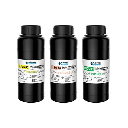 树脂材质牙科材料 - DLP  - Zhejiang Flashforge 3D Technology Co., Ltd. - 用于治疗固定托 / 用于3D打印 / 模型制作
