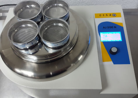 台式筛选机 - AJ200N - CISA CEDACERIA INDUSTRIAL - 制备样本 / 数字