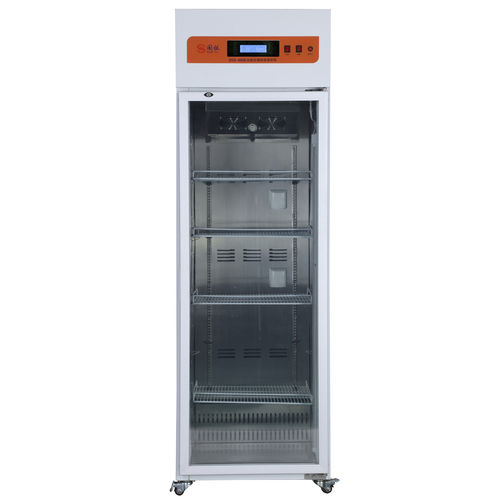 色谱法冷藏柜 - GYCX-360 - Xiamen Guoyi Scientific Instrument - 橱柜式 / 单门 / 带玻璃门