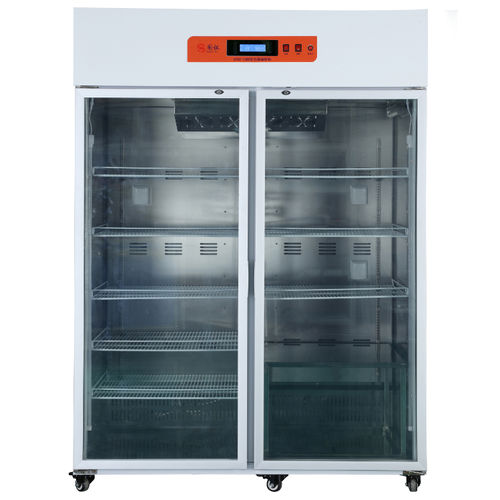色谱法冷藏柜 - GYYP-1250 - Xiamen Guoyi Scientific Instrument - 橱柜式 / 双门 / 带玻璃门