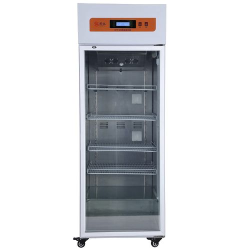 色谱法冷藏柜 - GYYP-830 - Xiamen Guoyi Scientific Instrument - 橱柜式 / 单门 / 带玻璃门