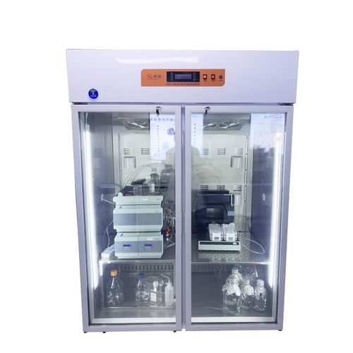 色谱法冷藏柜 - GYCX-1450 - Xiamen Guoyi Scientific Instrument - 橱柜式 / 双门 / 带玻璃门