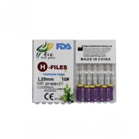 Hedstrom牙科锉刀 - SS  - Shenzhen Belident Medical Equipment Co.,Ltd - 用于根管治疗 / 不锈钢