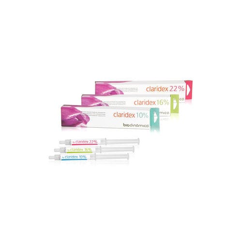 过氧化氨酰胺牙科材料 - Claridex Evolution - Biodinâmica - 牙齿修复 / 牙齿美白 / 凝胶