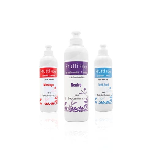 氟化物牙科材料 - Frutti-Fluor - Biodinâmica - 口腔预防 / 凝胶