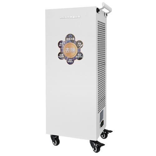 移动式空气净化器 - SK-Y100 - Jiangsu SNXIN Photoelectricity - 臭氧 / 紫外线 / 用于医院