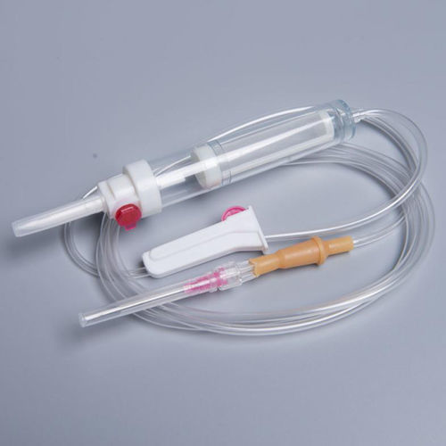 输血器 - Jiangsu Zhengkang Medical Apparatus - 聚氯乙烯 / 带滴水室 / 带龙头阀