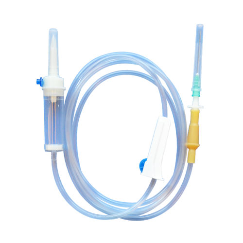 聚乙烯输液器 - ZK-IV-01 - Jiangsu Zhengkang Medical Apparatus - 聚氯乙烯 / 带滴水室 / 带Y型连接器