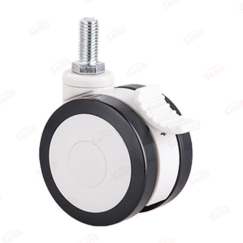 聚丙烯轮子 - ME01-02D-75PUB - Zhongshan Seño Casters and Wheels Man Co.,Ltd - 带制动装置 / 旋转