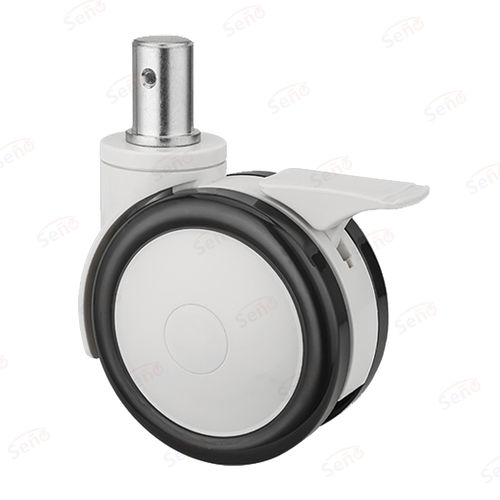 手术台轮子 - ME02-03D-100PUB - Zhongshan Seño Casters and Wheels Man Co.,Ltd - 聚丙烯 / 带制动装置 / 旋转