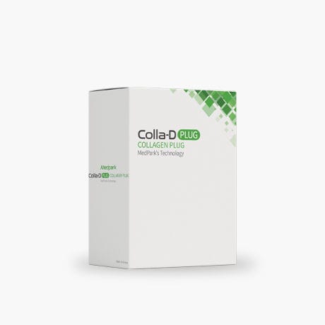牙科手术组织基质 - Colla-D PLUG - MedPark - 胶原蛋白 / 可吸收