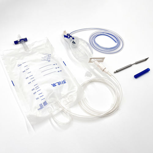 伤口引流袋 -   SY-03 - Suzhou Shenyun Medical Equipment - 刻度 / 硅胶