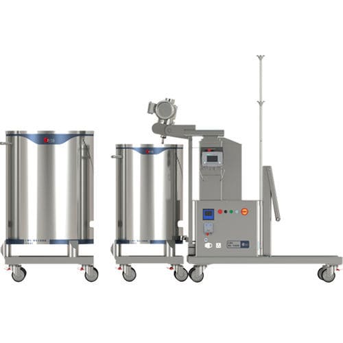 数字实验室搅拌器 - LMS  - Zhejiang JYSS Bio-Engineering Co., Ltd. - 用于制药业 / 紧凑型 / 滑轮