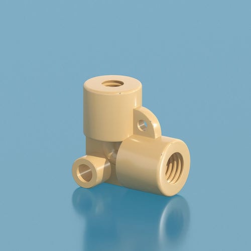 母端适配器 - NL05-28-K - NANJING RUNZE FLUID CONTROL EQUIPMENT CO., LTD. - 用于医疗器械 / 肘型