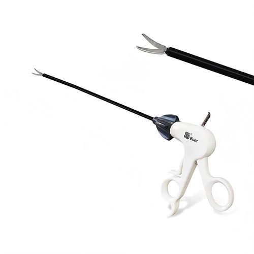 腹腔镜手术剪 - Fully Insulated Curved - Hangzhou Boer Medical Instrument - 切割 / 刀片式 / 单极