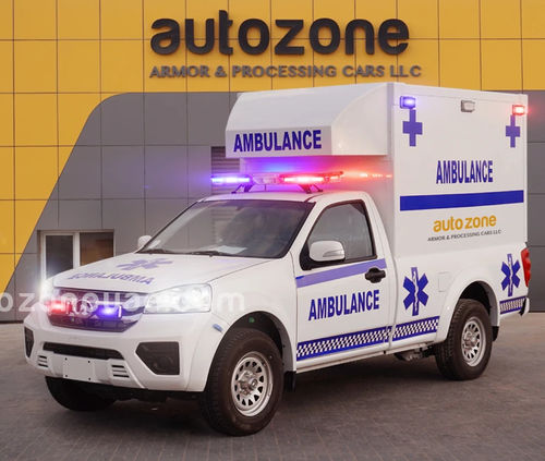 隔间式救护车 - GWM - AUTO ZONE ARMOR AND PROCESSING CARS L.L.C - 氧气治疗 / 柴油 / 机械式