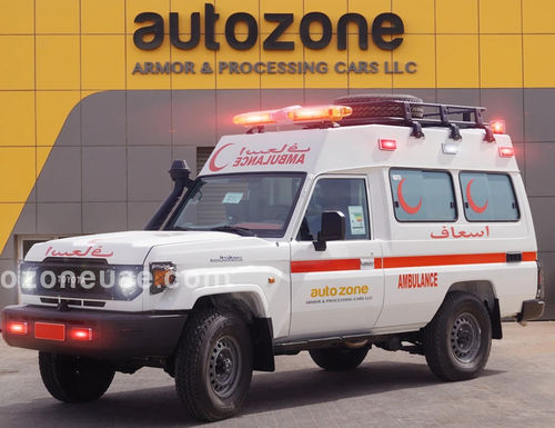 重症监护救护车 - HZJ78 - AUTO ZONE ARMOR AND PROCESSING CARS L.L.C - 氧气治疗 / 柴油 / 机械式